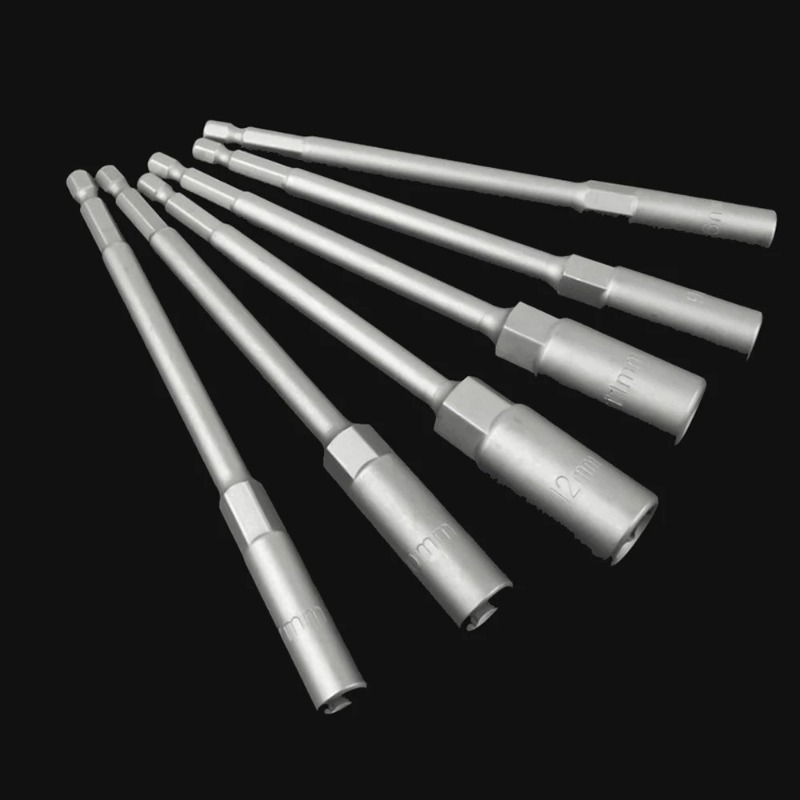 Impact Wrench Extension Bar Set - مجموعة رؤوس مثقاب كهربائي لربط البراغي