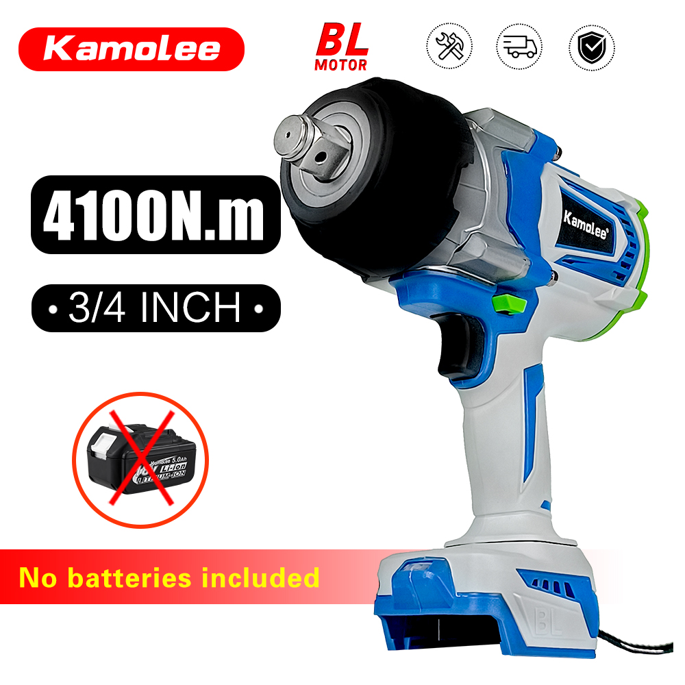 Impact Wrench 3/4 Inch High Torque - Kamolee 4100NM عزم دوران عالي فرش