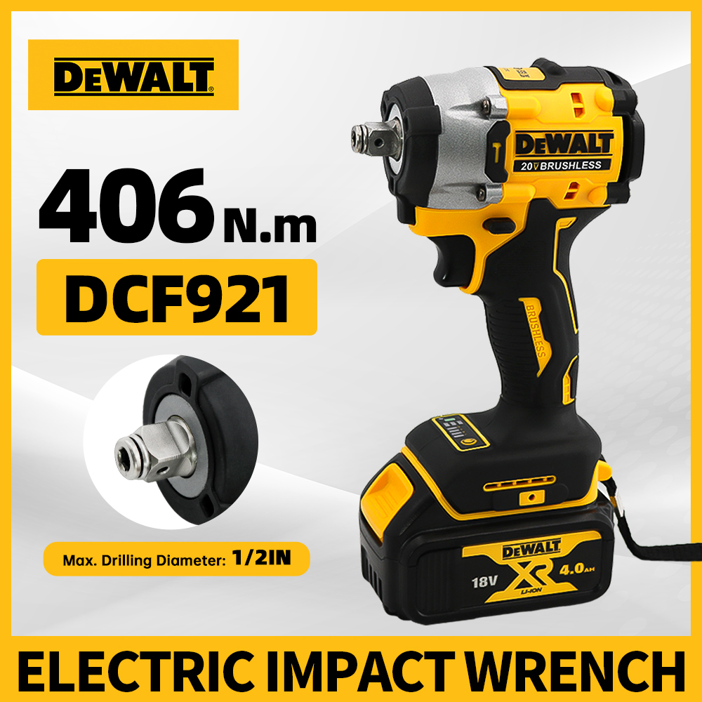 Electric Impact Wrench 800Nm - Dewalt DCF921 مفتاح ربط كهربائي بدون