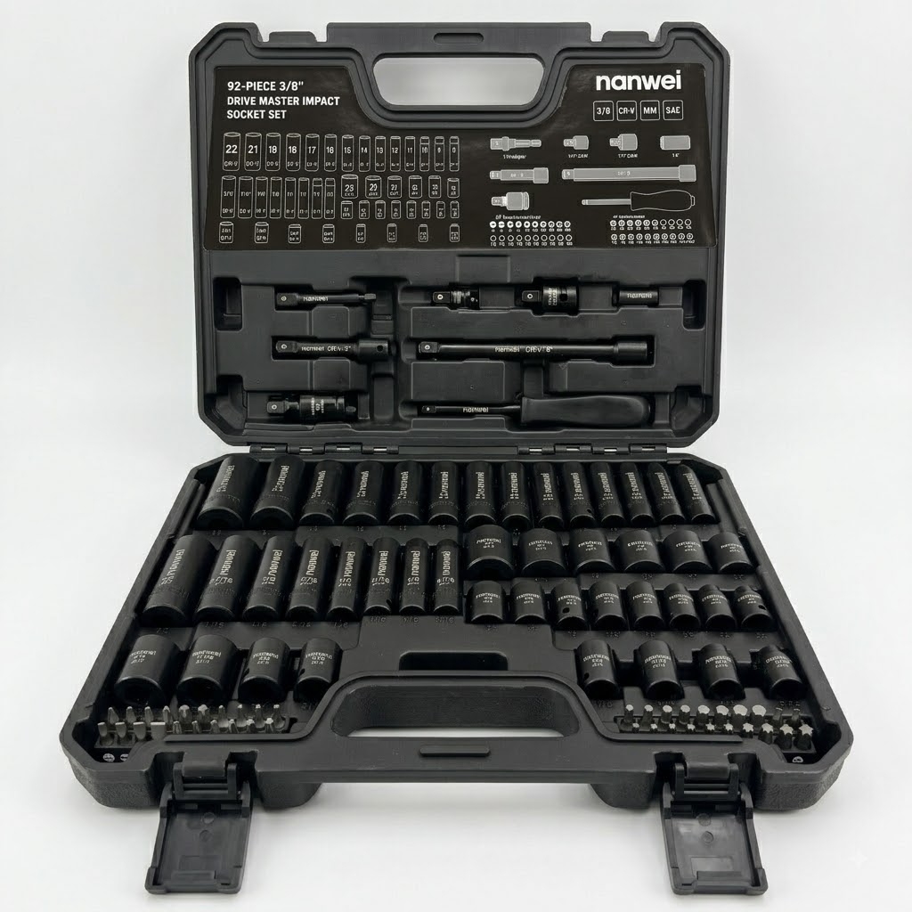Impact Wrench Extension Bar Set - مجموعة مفاتيح ربط قوية مكونة من