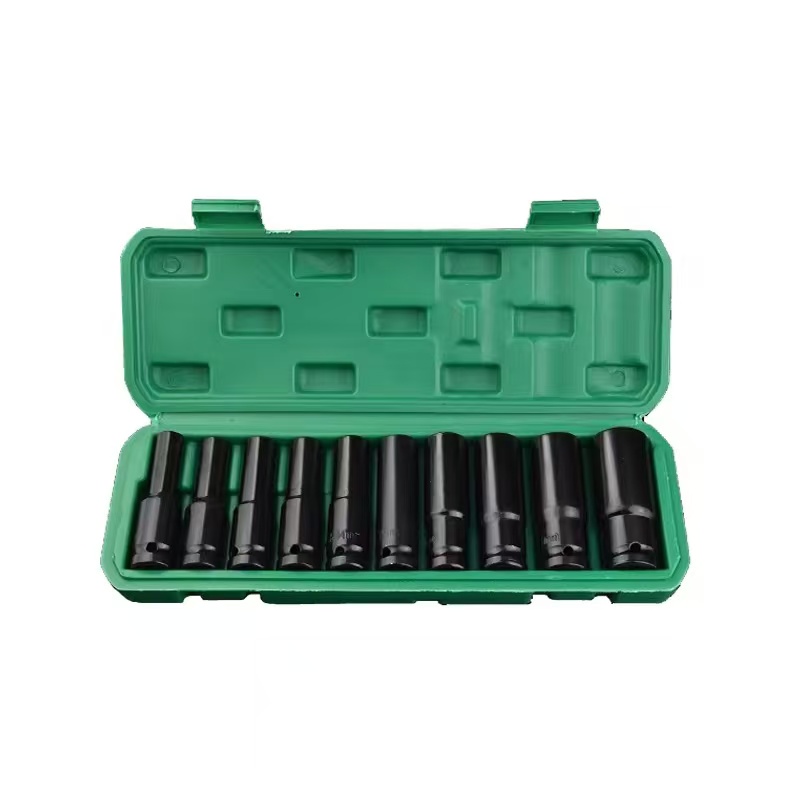 Impact Wrench Extension Bar Set - 10 قطعة 8-24 مللي متر مفتاح