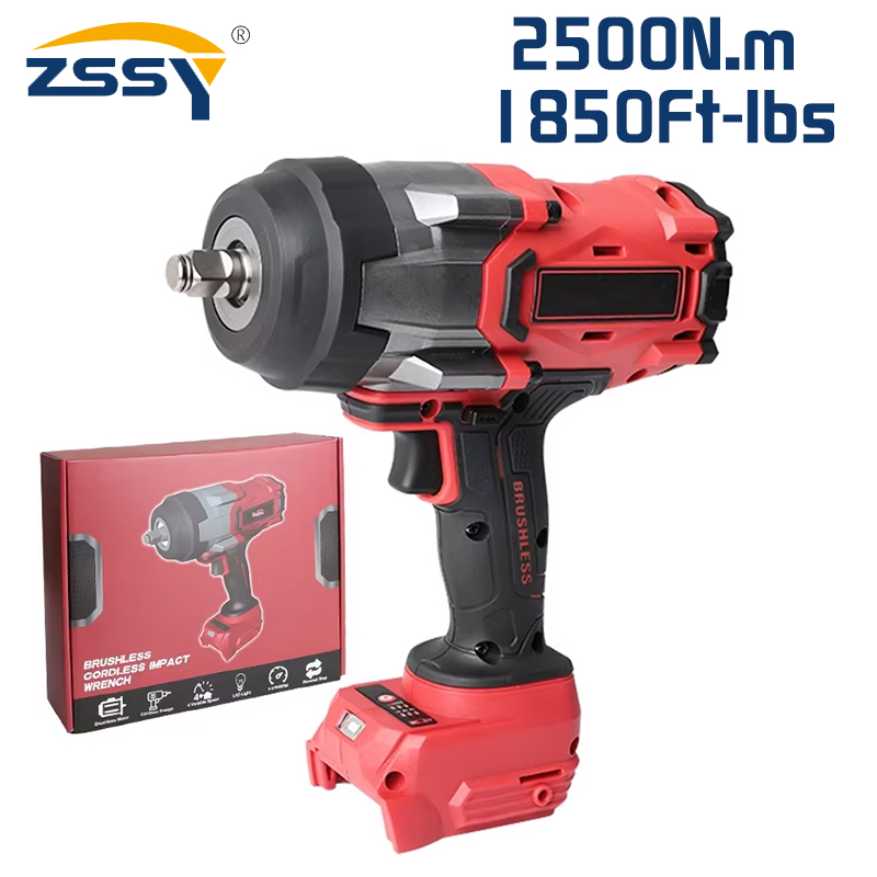 Impact Wrench 3/4 Inch High Torque - مفتاح ربط لاسلكي 3/4 بوصة لبطارية