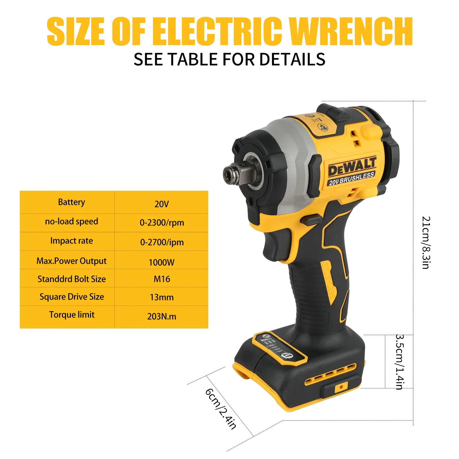 مفتاح ربط كهربائي DEWALT DCF85 - مراجعة Brushless Impact Wrench 20V وسعره