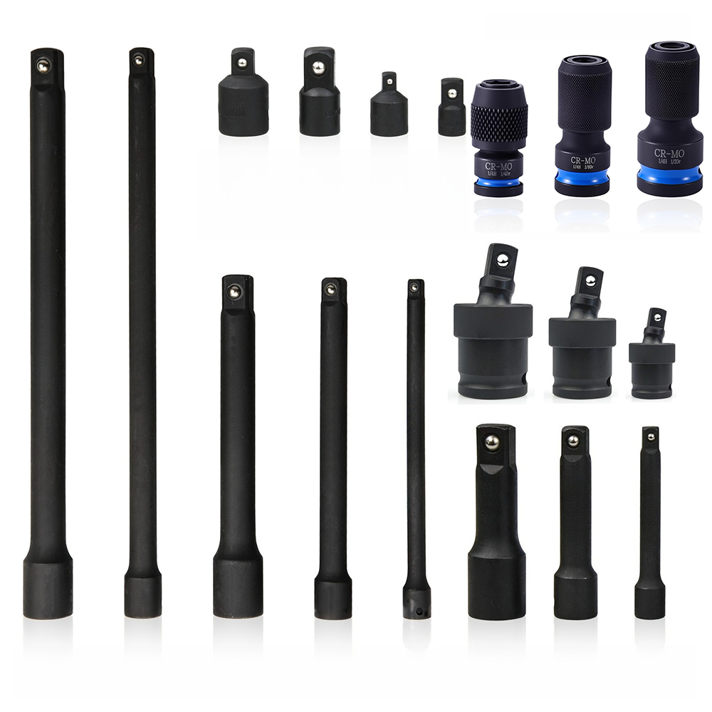 طقم وصلات تمديد للمقابس مقاس 1 - مراجعة Impact Wrench Extension Bar Set وسعره