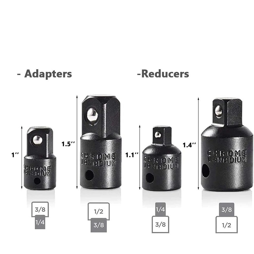 طقم وصلات تمديد للمقابس مقاس 1 - مراجعة Impact Wrench Extension Bar Set وسعره