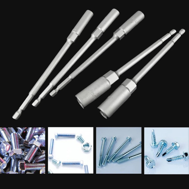 مجموعة رؤوس مثقاب كهربائي لربط - مراجعة Impact Wrench Extension Bar Set وسعره