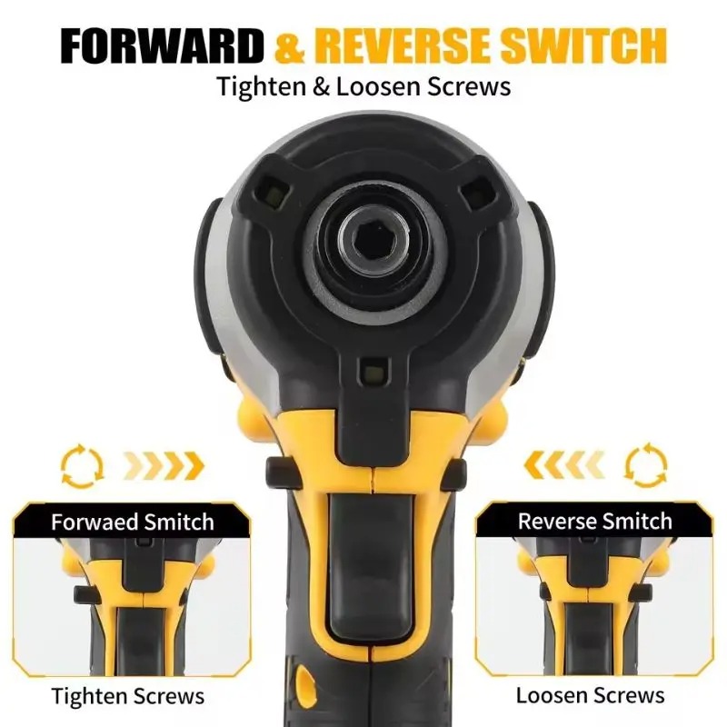 مفك براغي كهربائي لاسلكي بدون  - مراجعة Brushless Impact Wrench 20V وسعره