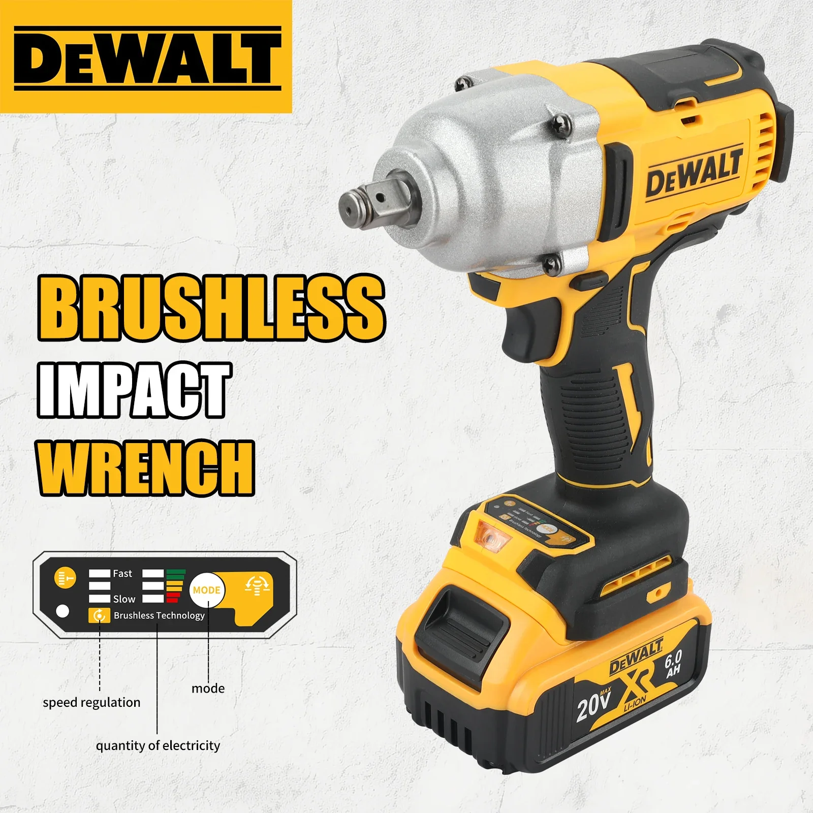 مفتاح ربط كهربائي لاسلكي عالي  - مراجعة Brushless Impact Wrench 20V وسعره
