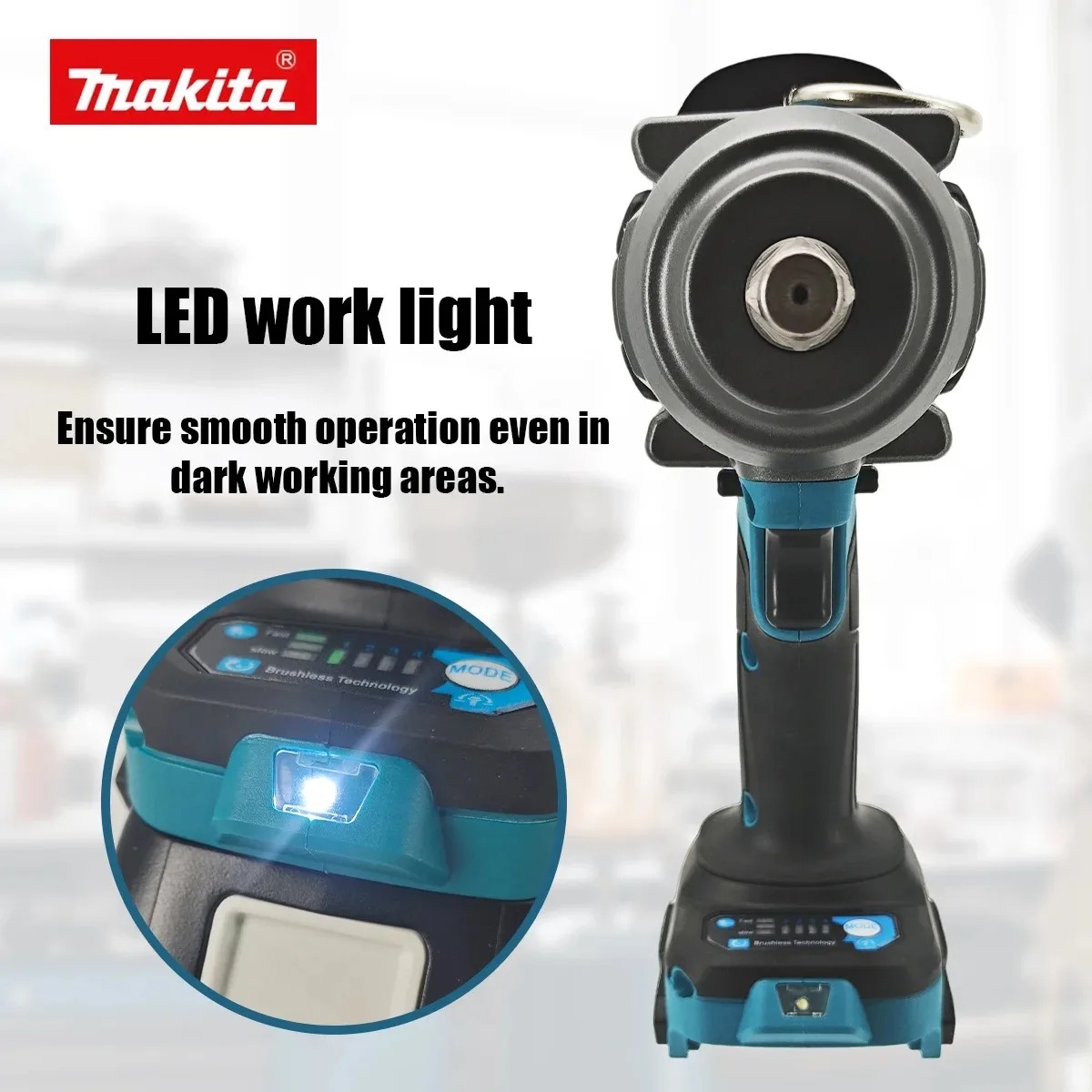 مفتاح ربط كهربائي لاسلكي جديد  - مراجعة Electric Impact Wrench 800Nm وسعره