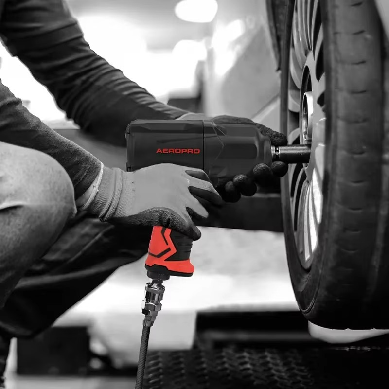 مفتاح ربط هوائي مزدوج المطرقة  - مراجعة Air Impact Wrench 1/2 Twin Hammer وسعره