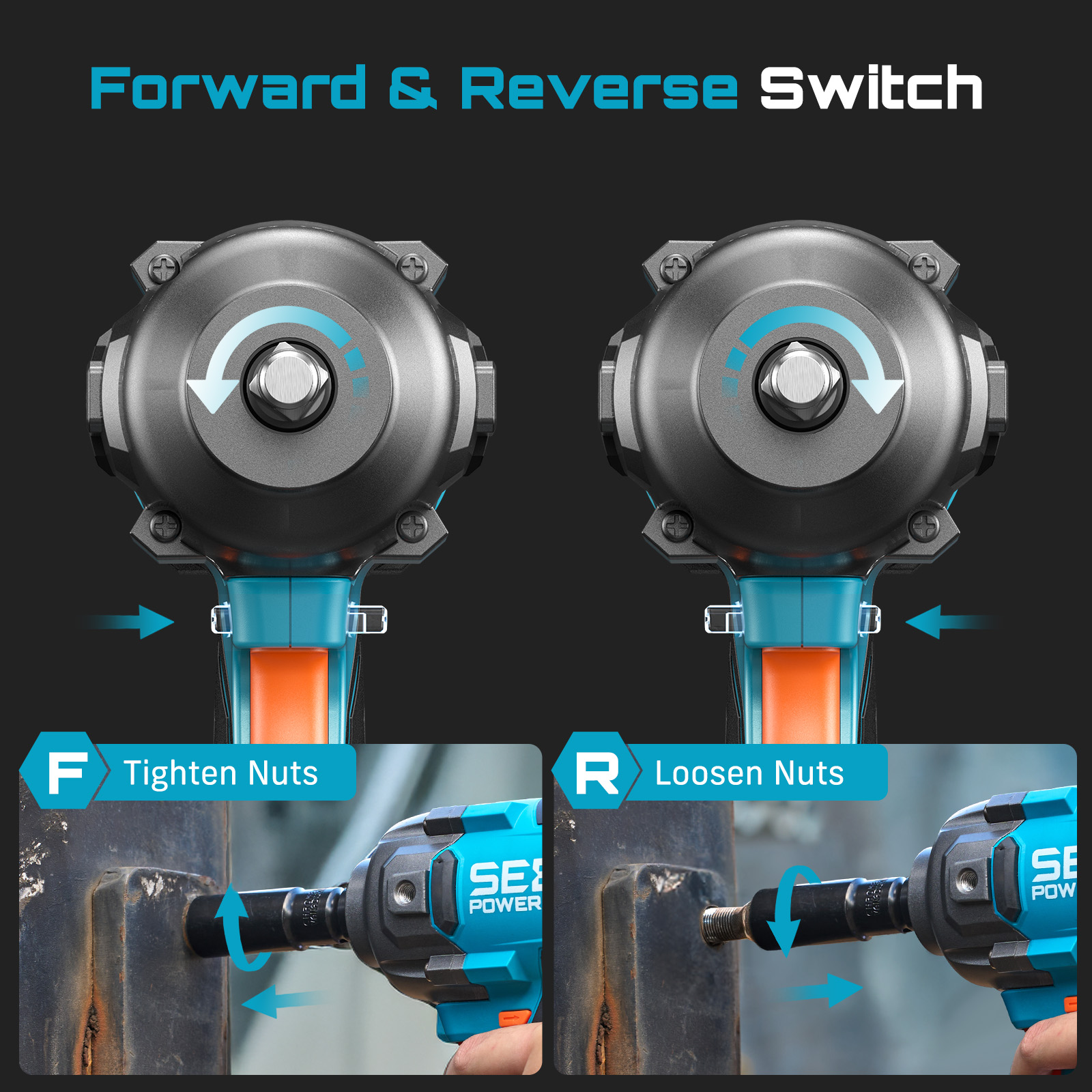 مفتاح ربط كهربائي لاسلكي SEESI - مراجعة Impact Wrench Digital Torque وسعره