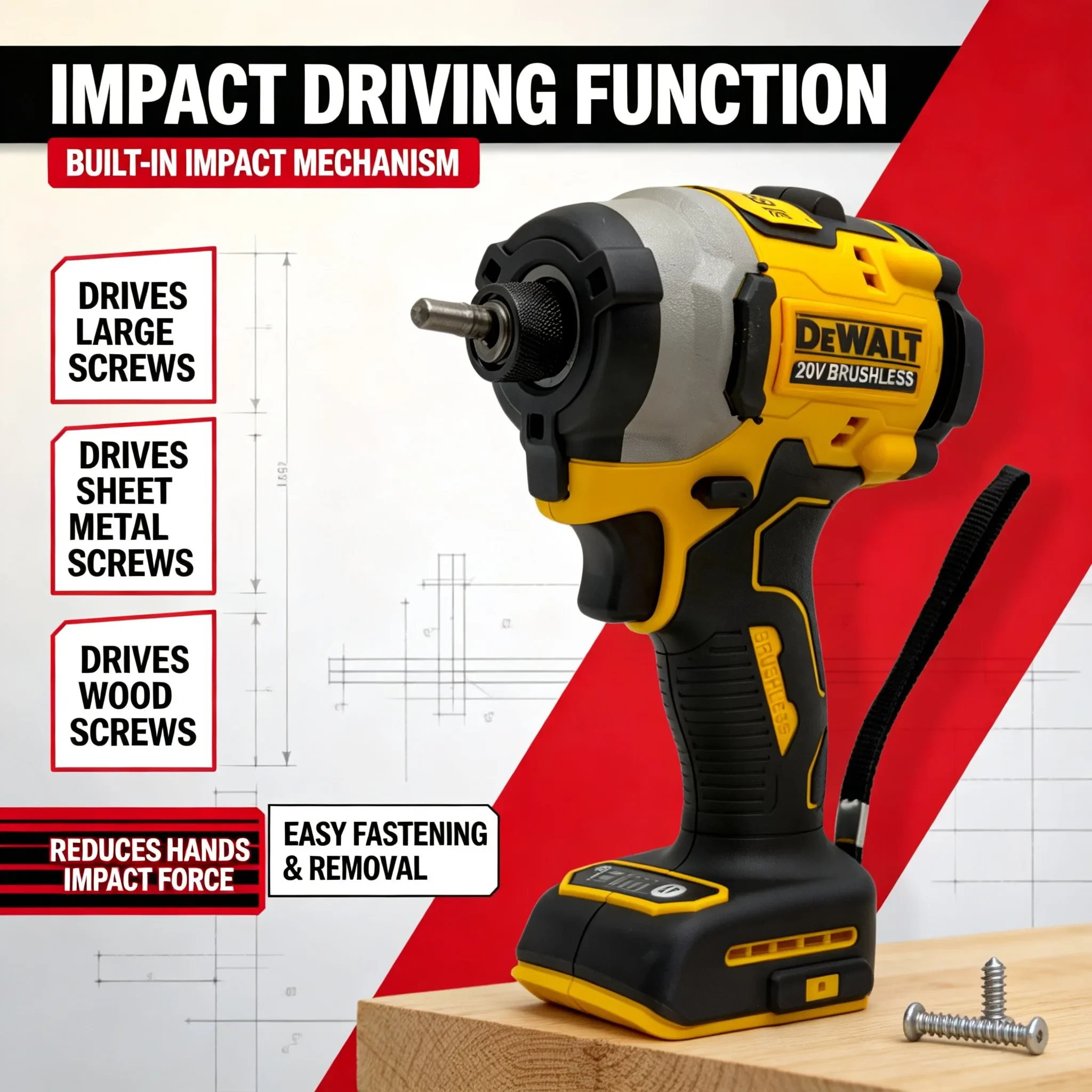 مفك براغي كهربائي DEWALT DCF85 - مراجعة Cordless Impact Driver 1/4 Hex وسعره