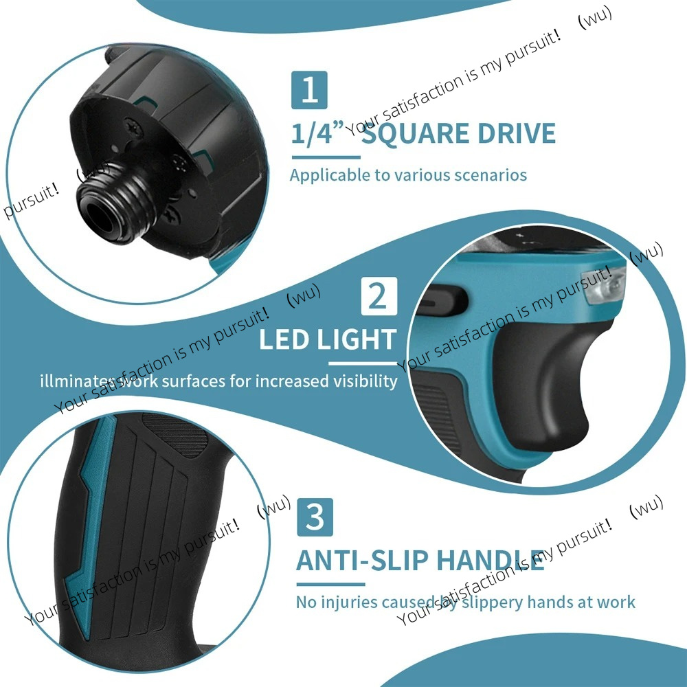 مفك براغي كهربائي لاسلكي بدون  - مراجعة Cordless Impact Driver 1/4 Hex وسعره
