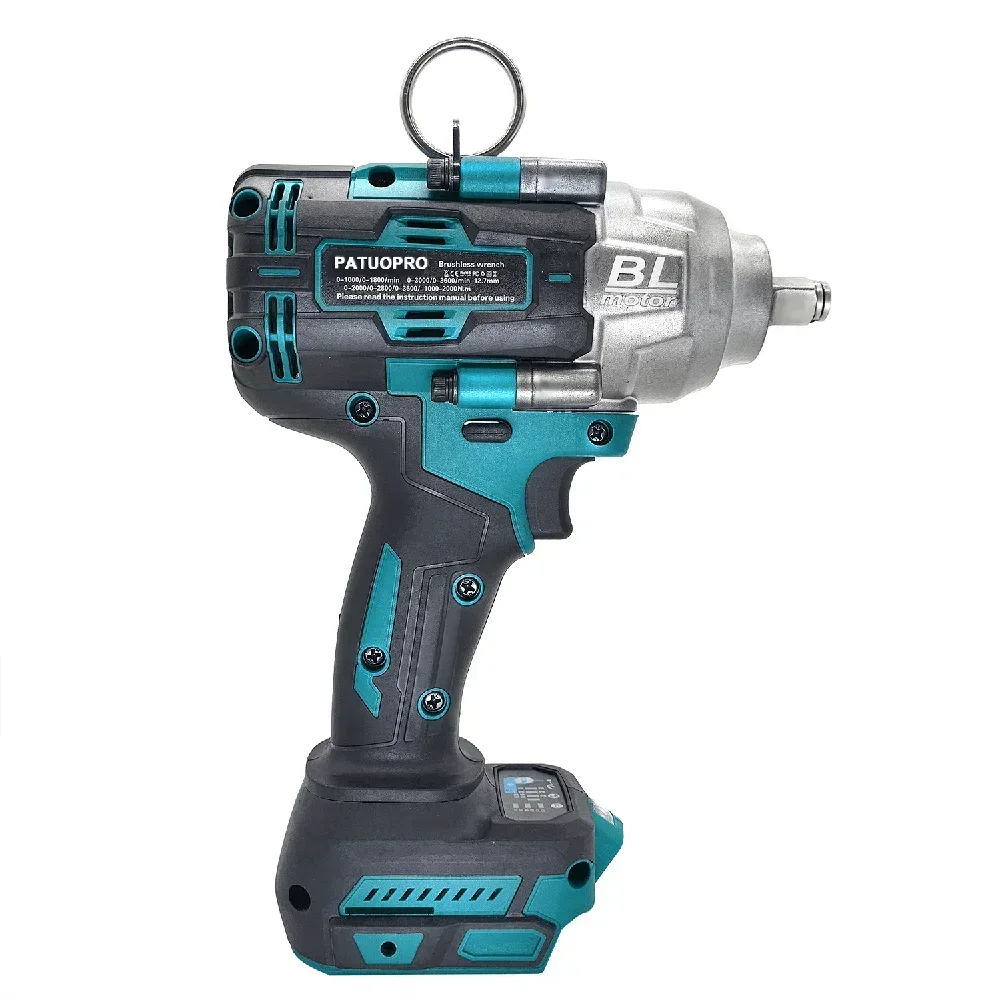 2000N.M عزم الدوران فرش مفتاح  - مراجعة Electric Impact Wrench 800Nm وسعره