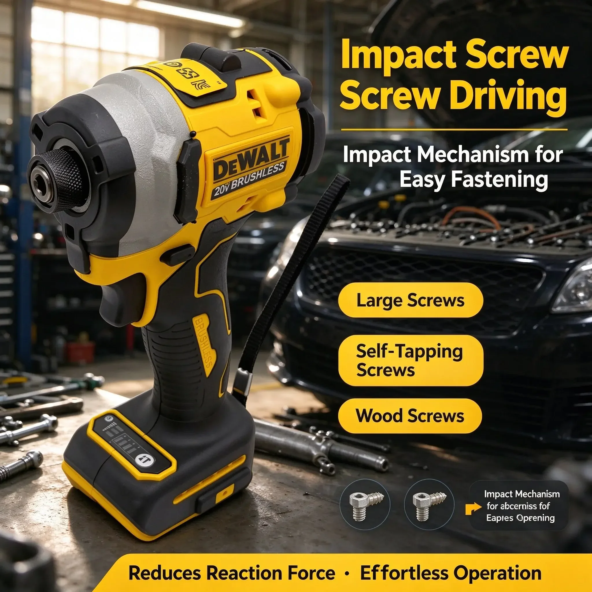 مثقاب DEWALT DCD850 لاسلكي قاب - مراجعة Brushless Impact Wrench 20V وسعره