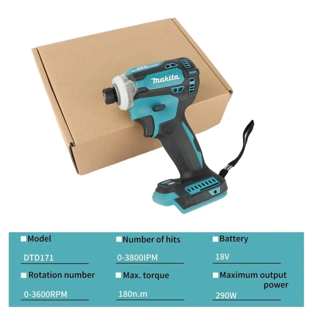 مفك براغي ماكيتا DTD171 لاسلكي - مراجعة Cordless Impact Driver 1/4 Hex وسعره