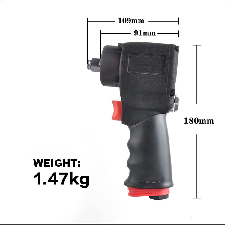 مفتاح ربط عالي الجودة 1/2 بوصة - مراجعة Air Impact Wrench 1/2 Twin Hammer وسعره