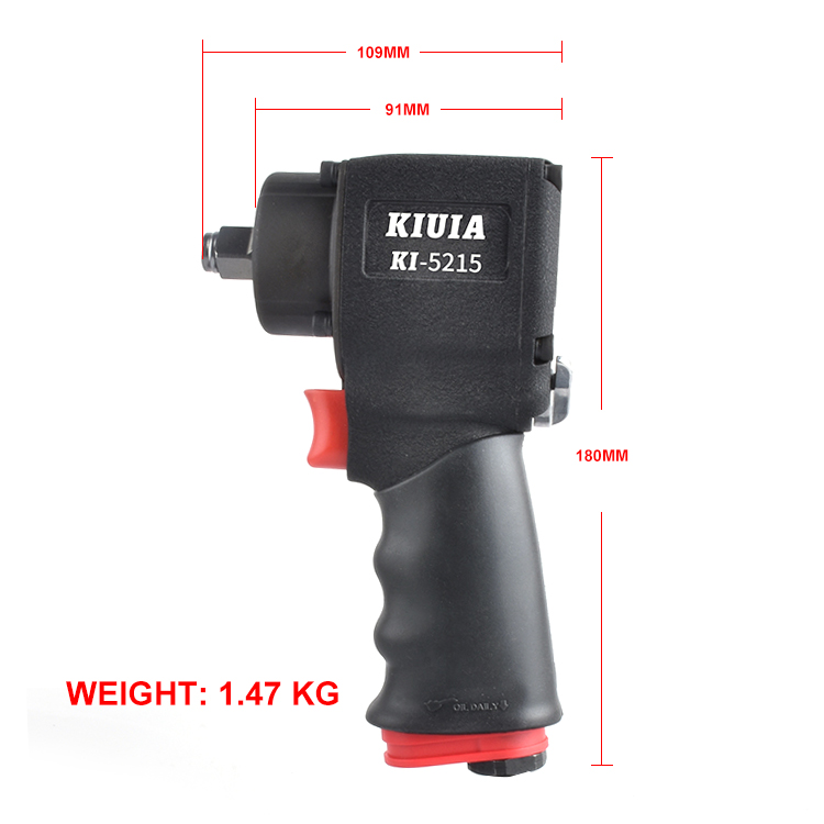 مفتاح ربط عالي الجودة 1/2 بوصة - مراجعة Air Impact Wrench 1/2 Twin Hammer وسعره