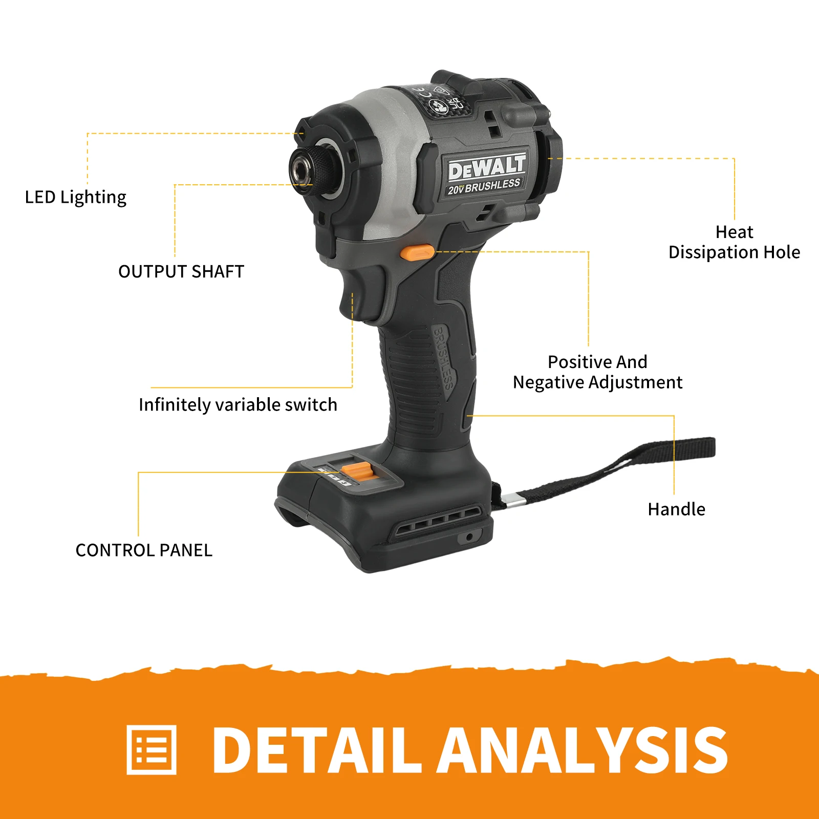 ديوالت DCF85M إصدار ماكلارين ا - مراجعة Brushless Impact Wrench 20V وسعره
