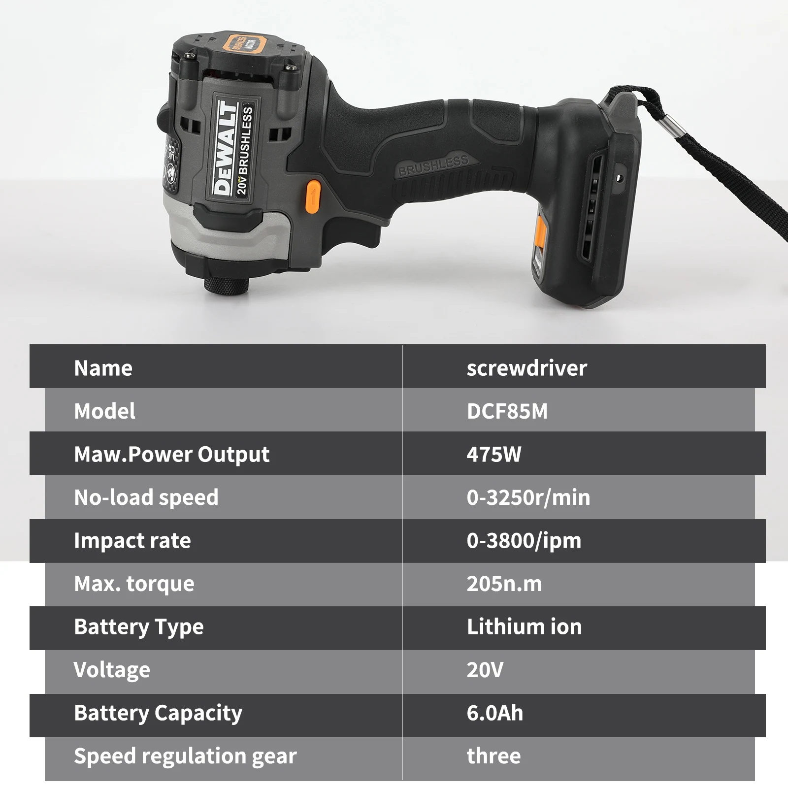ديوالت DCF85M إصدار ماكلارين ا - مراجعة Brushless Impact Wrench 20V وسعره