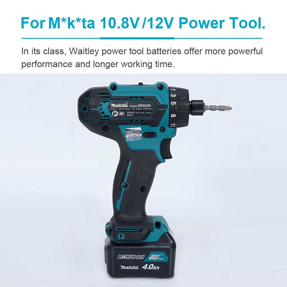 بطارية ليثيوم 12 فولت 4 أمبير  - مراجعة Impact Wrench Battery 4Ah وسعره