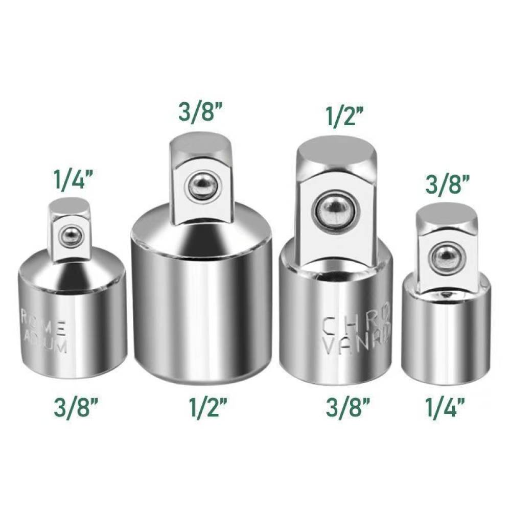محول 4 مقابس لتقليل الحجم، مصن - مراجعة Impact Wrench Extension Bar Set وسعره