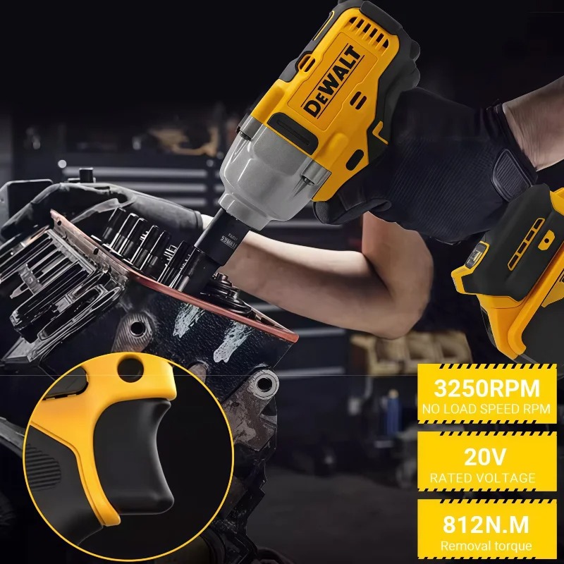 ديوالت DCF892 عزم دوران عالي ب - مراجعة Electric Impact Wrench 800Nm وسعره