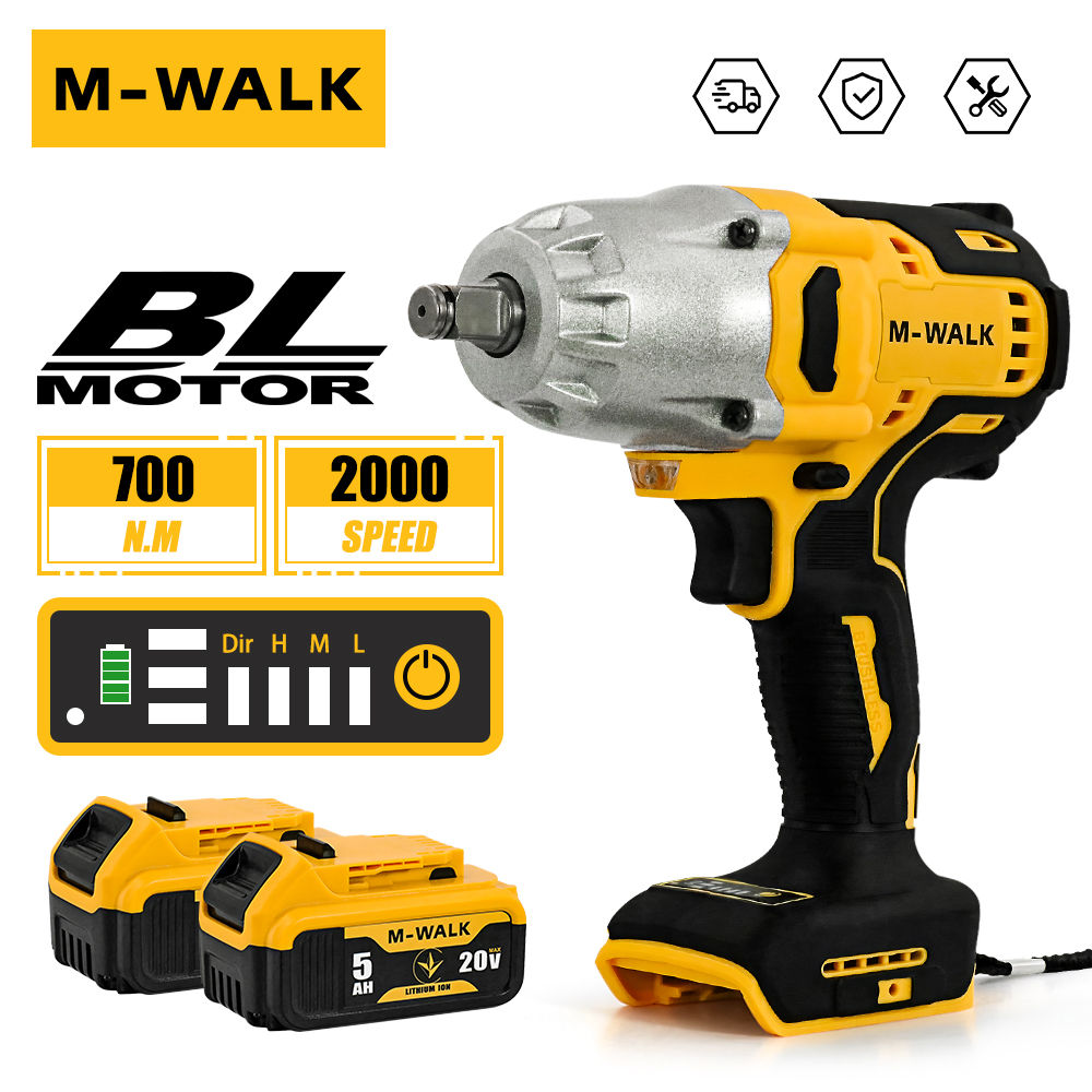 مفتاح ربط كهربائي بدون فرشاة M - مراجعة Impact Wrench Digital Torque وسعره