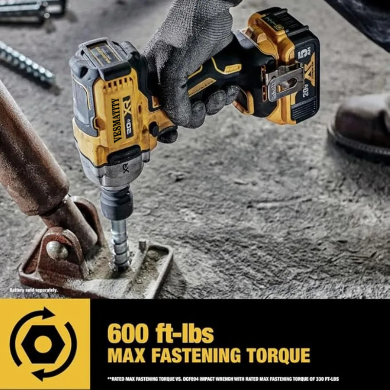 مفتاح ربط كهربائي لاسلكي Vesma - مراجعة Impact Wrench Digital Torque وسعره