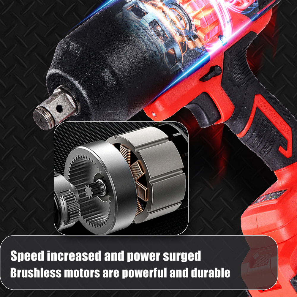 مفتاح ربط كهربائي لاسلكي عالي  - مراجعة Impact Wrench 3/4 Inch High Torque وسعره