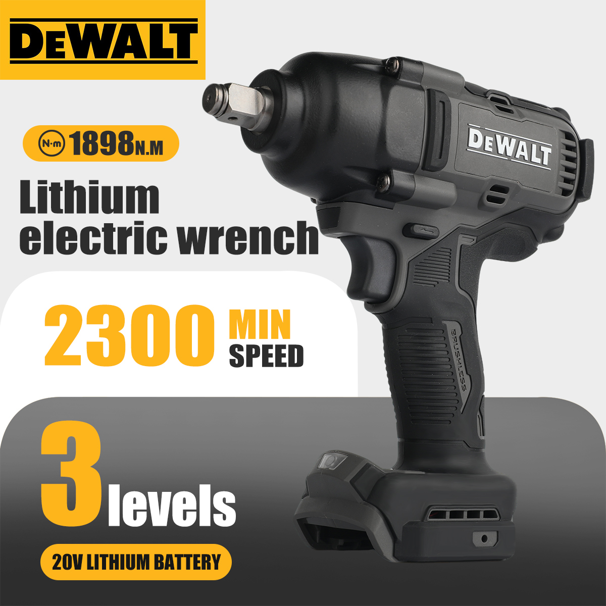 مفتاح ربط كهربائي ديوالت DCF99 - مراجعة Brushless Impact Wrench 20V وسعره
