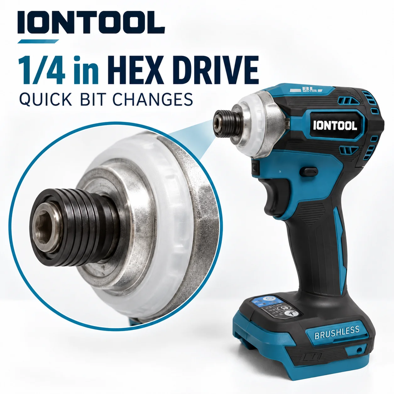 أيون تول 180 نيوتن متر، مفك بر - مراجعة Cordless Impact Driver 1/4 Hex وسعره