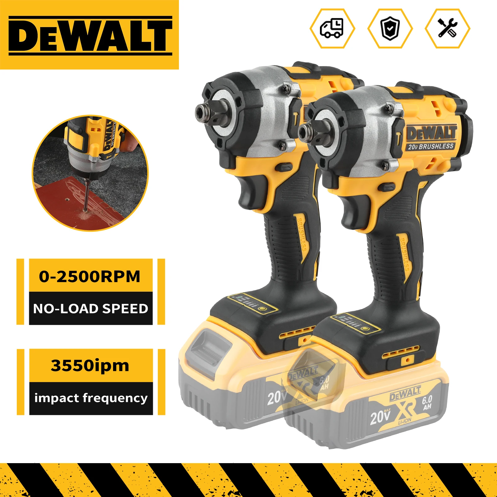 مفتاح ربط كهربائي لاسلكي بدون  - مراجعة Impact Wrench Digital Torque وسعره