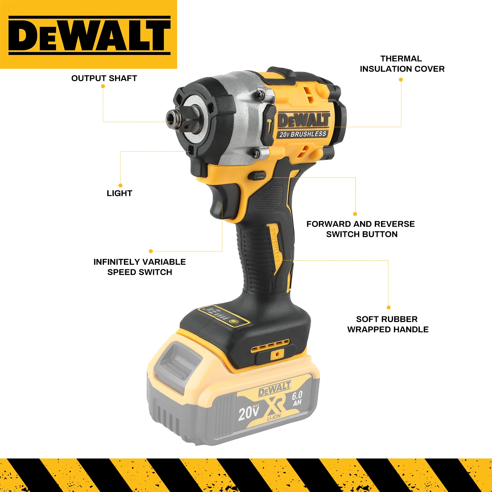 مفتاح ربط كهربائي لاسلكي بدون  - مراجعة Impact Wrench Digital Torque وسعره