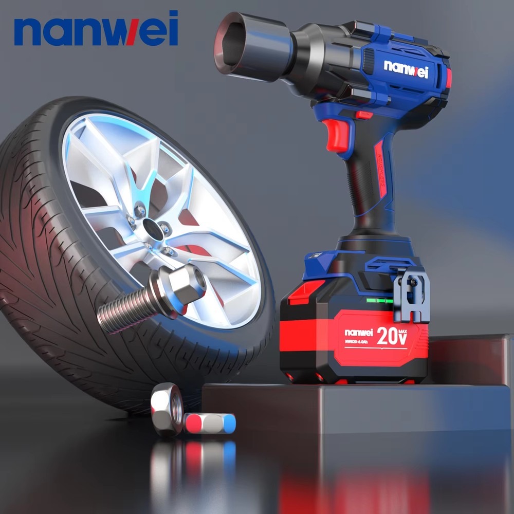 مفتاح ربط كهربائي بدون فرشاة 8 - مراجعة Electric Impact Wrench 800Nm وسعره