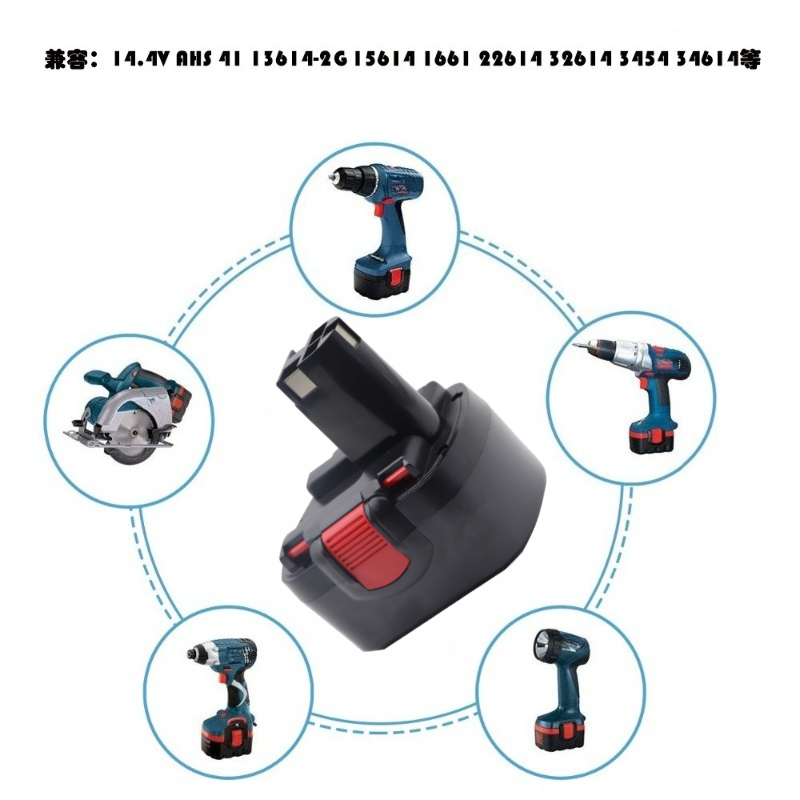 بطارية بديلة عالية السعة 14.4  - مراجعة Impact Wrench Battery 4Ah وسعره