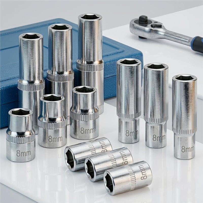 مجموعة أدوات إصلاح السيارات تت - مراجعة Impact Wrench Socket Set Deep وسعره