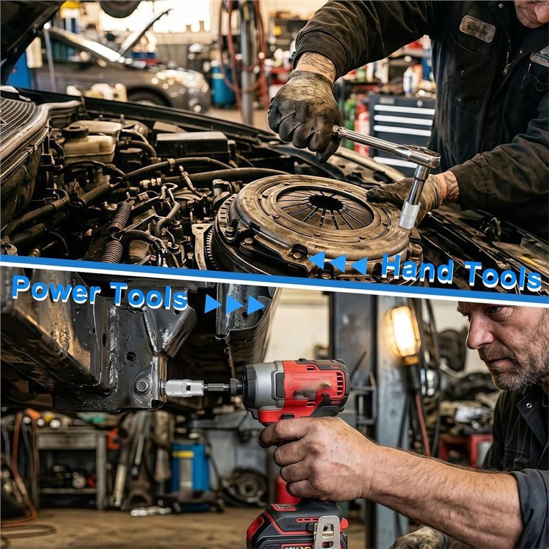 مجموعة أدوات إصلاح السيارات تت - مراجعة Impact Wrench Socket Set Deep وسعره