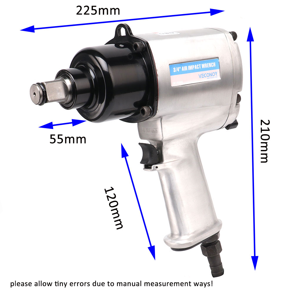 مفتاح ربط هوائي ، 3/4 بوصة ، 1 - مراجعة Impact Wrench 3/4 Inch High Torque وسعره
