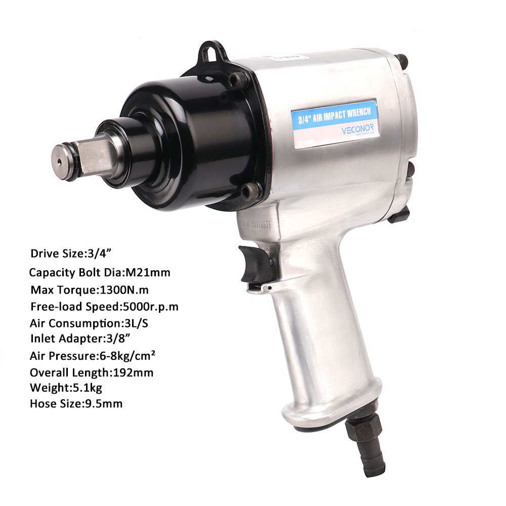 مفتاح ربط هوائي ، 3/4 بوصة ، 1 - مراجعة Impact Wrench 3/4 Inch High Torque وسعره
