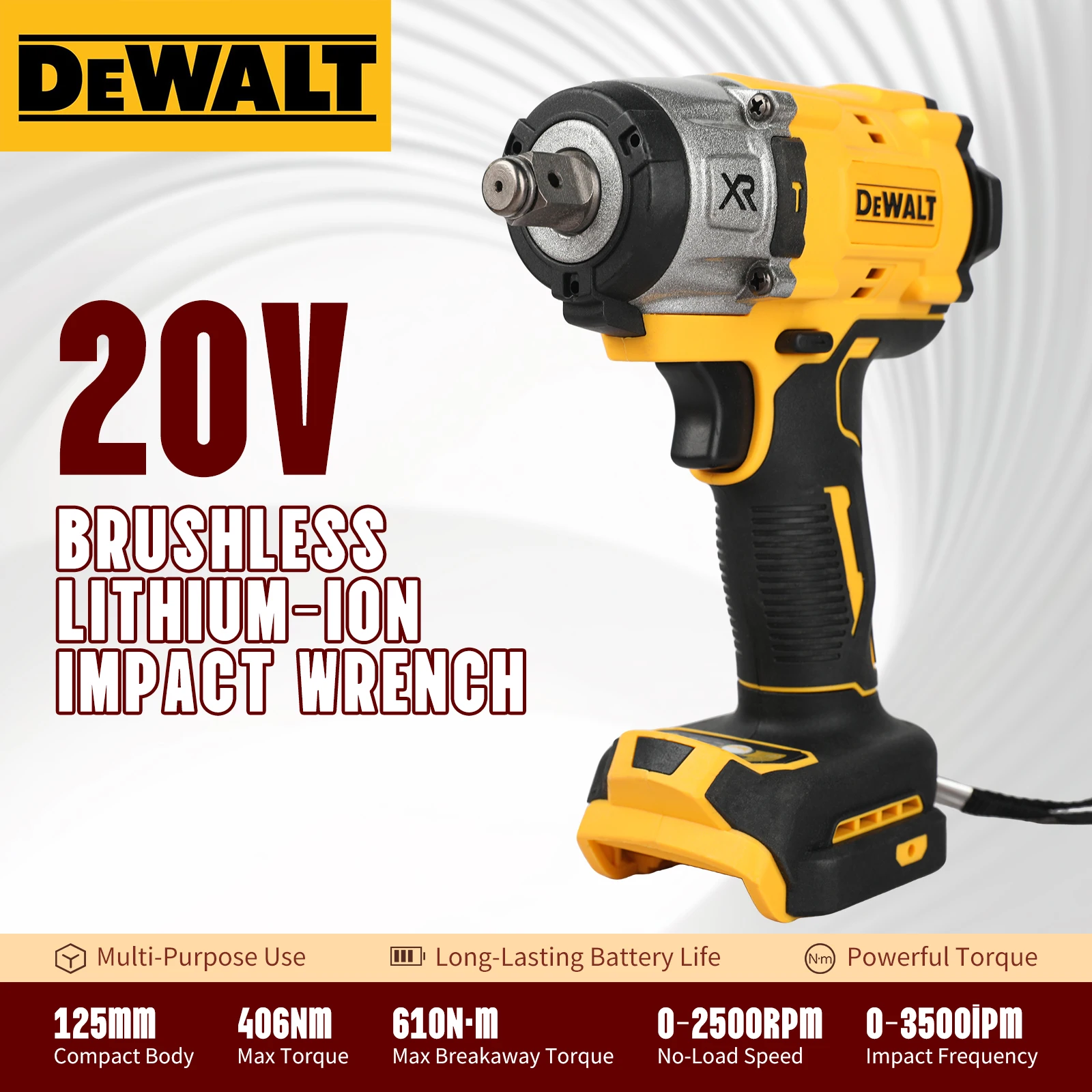مفتاح ربط DEWALT DCF922 20V بد - مراجعة Impact Wrench Hog Ring Anvil وسعره